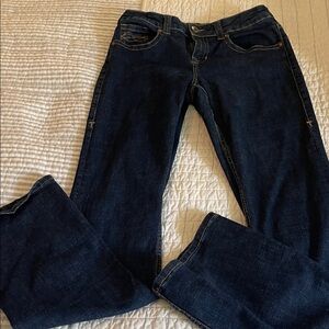 Cowgirl Tuff Dark Indigo Straight Leg Jeans